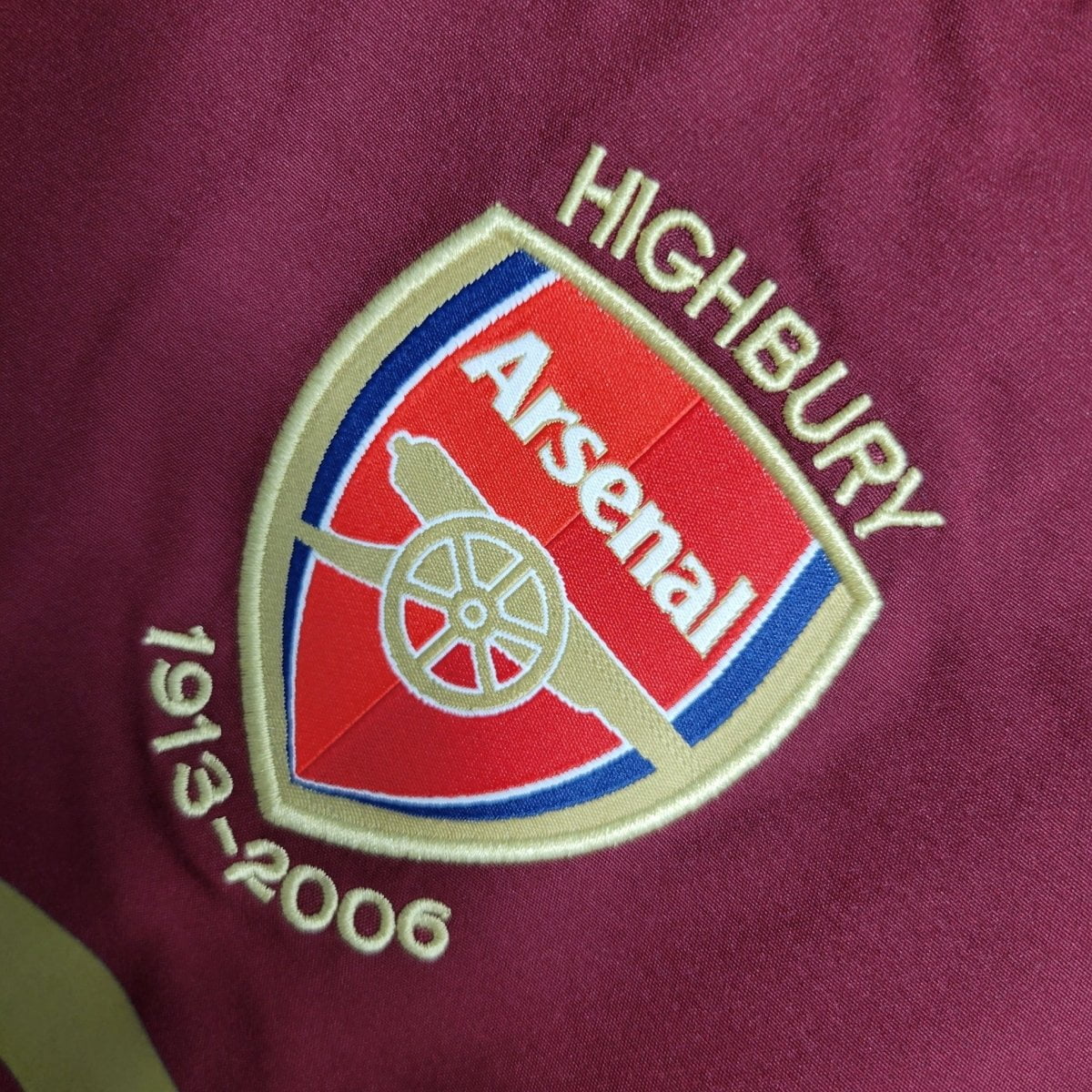 Retro Arsenal Home Shirt 05/06 - Long Sleeve - FullKit image 6