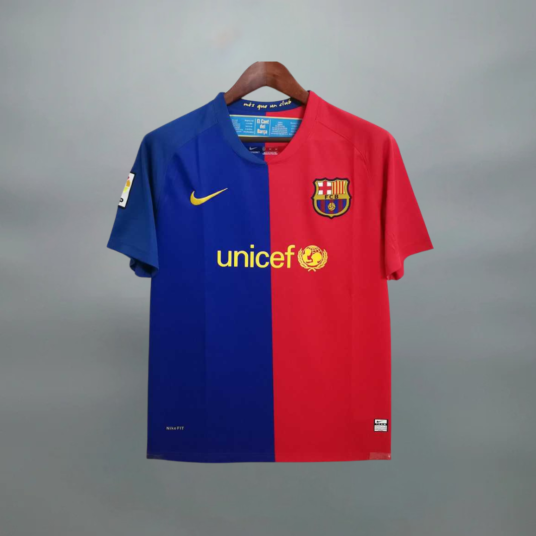 Retro Barcelona Home Shirt 08/09 - Messi 10 – FullKit image 2