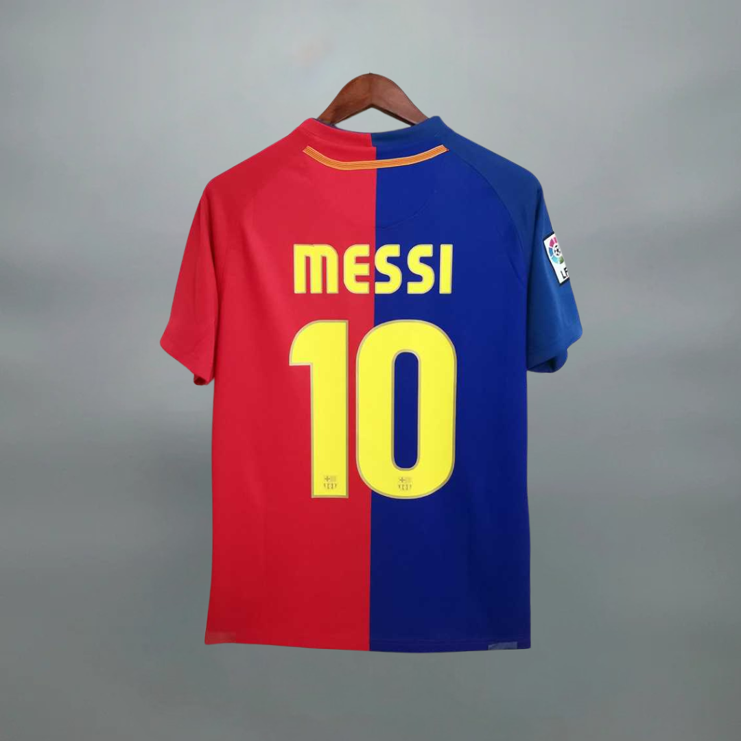 Retro Barcelona Home Shirt 08/09 - Messi 10 – FullKit