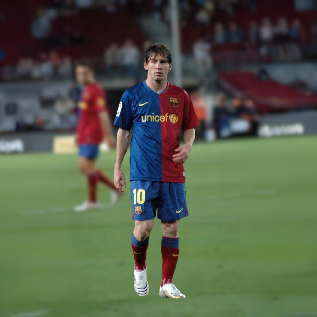 Retro Barcelona Home Shirt 08/09 - Messi 10 – FullKit image 3