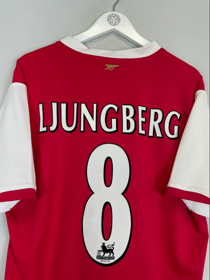 Retro Arsenal Home Shirt 06/07 - Ljungberg 8 – FullKit image 3