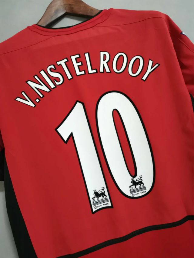 Retro Manchester United Home Shirt 04/05 - Van Nistelrooy 10 – FullKit image 4