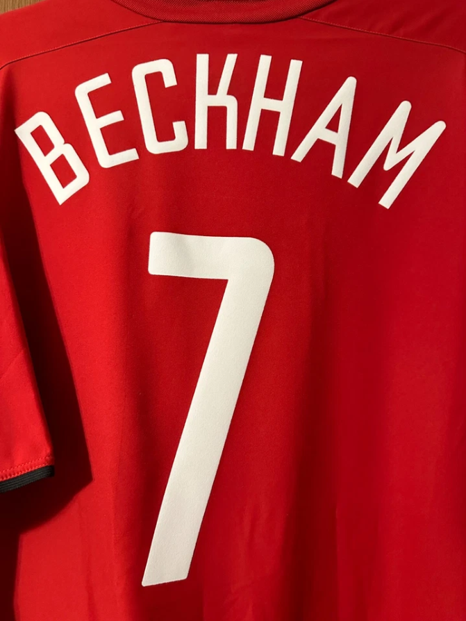 Retro Manchester United Home Shirt 02/03 - Beckham 7 – FullKit image 4