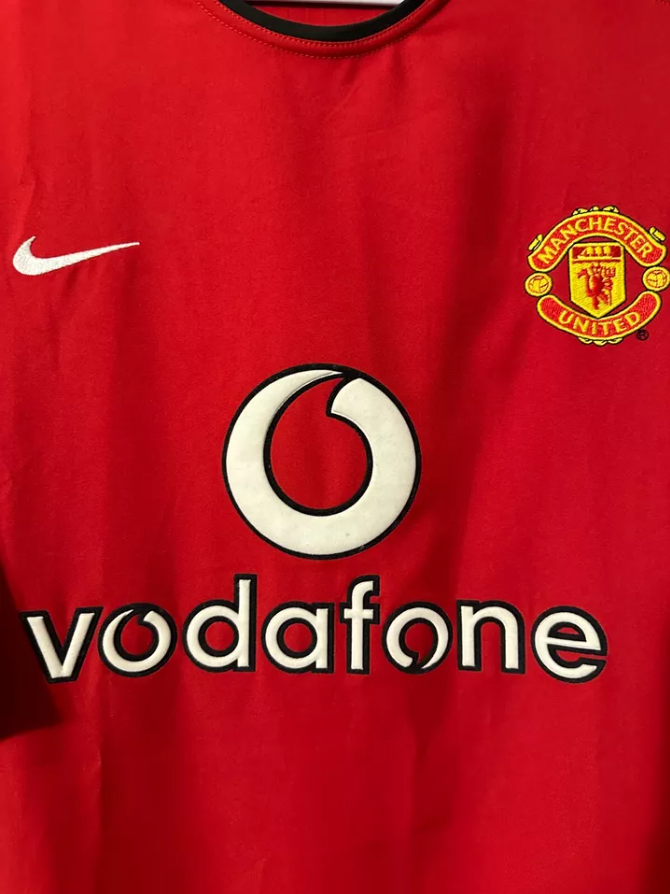 Retro Manchester United Home Shirt 02/03 - Beckham 7 – FullKit image 5