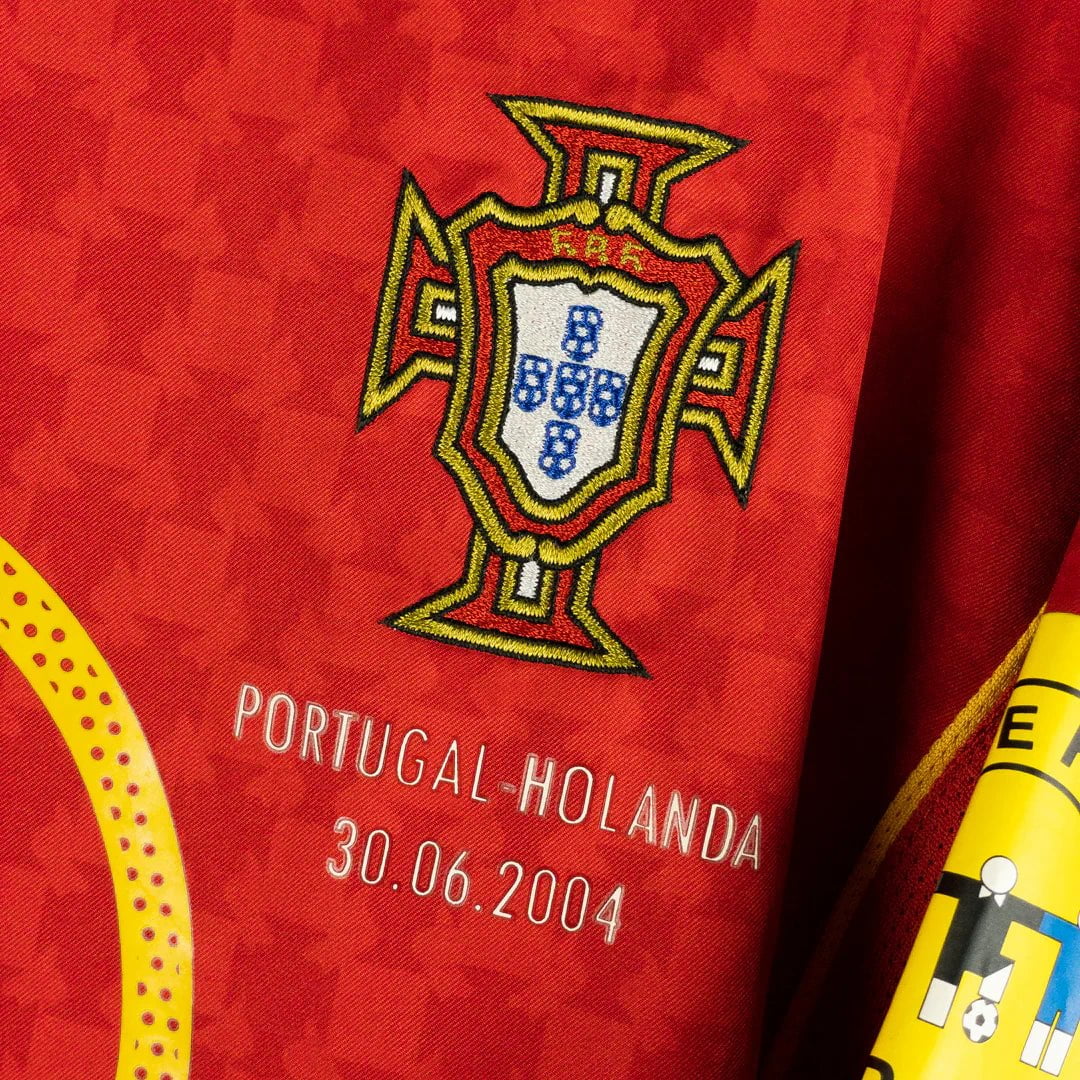 Retro Portugal Home Shirt 04/05 - FullKit image 9